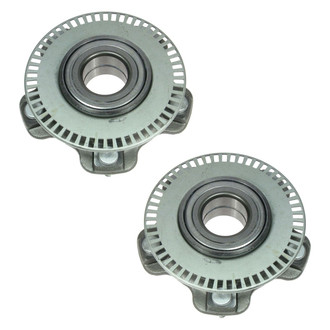 TRQ® - Front Driver and Passenger Side Wheel Bearing and Hub Assembly Kit