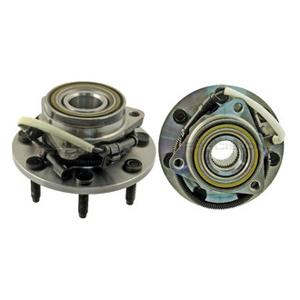 TRQ® - Front Driver and Passenger Side Wheel Bearing and Hub Assembly Kit