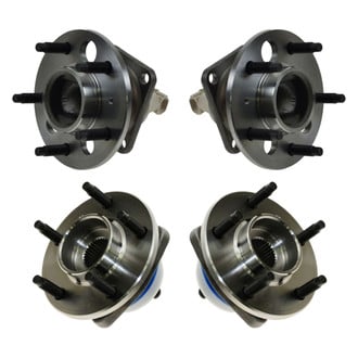 TRQ® - Front and Rear Driver or Passenger Side Wheel Bearing and Hub Assembly Kit