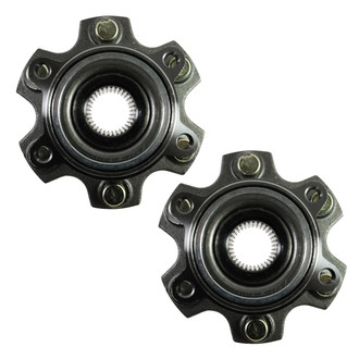 TRQ® - Rear Driver and Passenger Side Wheel Bearing and Hub Assembly Kit