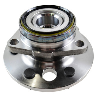 TRQ® - Front Driver Side Wheel Bearing and Hub Assembly
