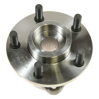TRQ® - Front Passenger Side Wheel Bearing and Hub Assembly