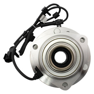 TRQ® - Front Driver Side Wheel Bearing and Hub Assembly
