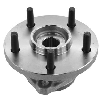 TRQ® - Front Driver Side Wheel Bearing and Hub Assembly
