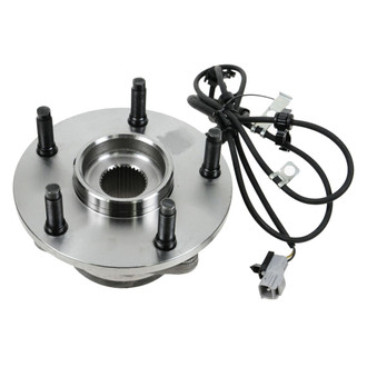 TRQ® - Front Driver Side Wheel Bearing and Hub Assembly