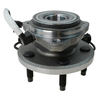 TRQ® - Front Driver Side Wheel Bearing and Hub Assembly