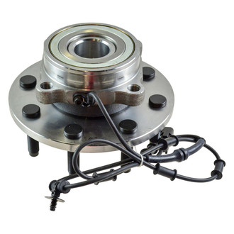 TRQ® - Front Driver Side Wheel Bearing and Hub Assembly