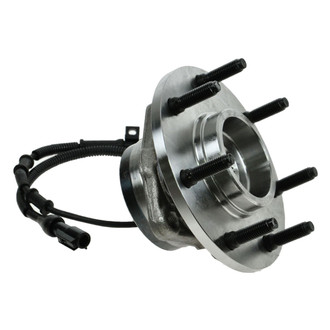 TRQ® - Front Driver Side Wheel Bearing and Hub Assembly