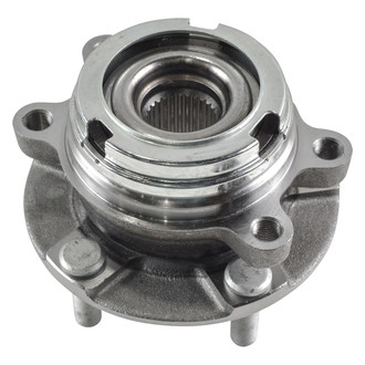 TRQ® - Front Passenger Side Wheel Bearing and Hub Assembly