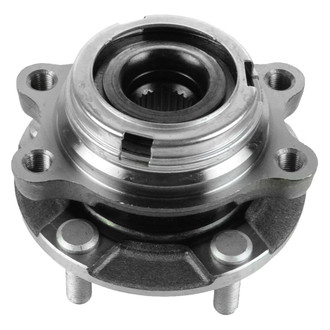 TRQ® - Front Driver Side Wheel Bearing and Hub Assembly
