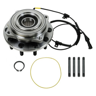 TRQ® - Front Passenger Side Wheel Bearing and Hub Assembly