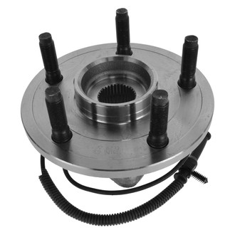 TRQ® - Front Driver Side Wheel Bearing and Hub Assembly