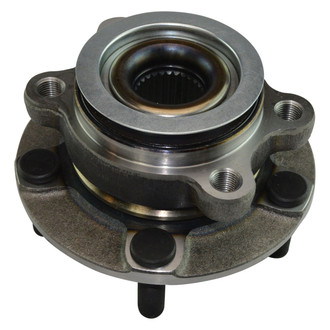 TRQ® - Front Driver Side Wheel Bearing and Hub Assembly