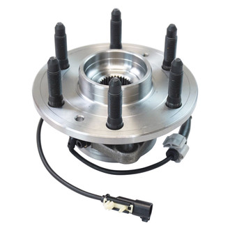 TRQ® - Front Driver Side Wheel Bearing and Hub Assembly
