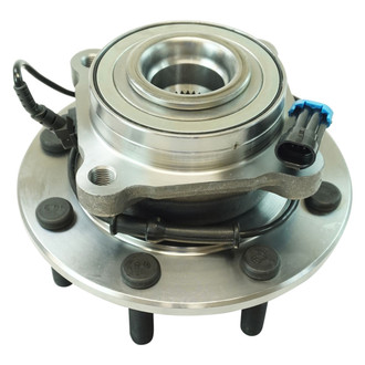 TRQ® - Front Driver Side Wheel Bearing and Hub Assembly
