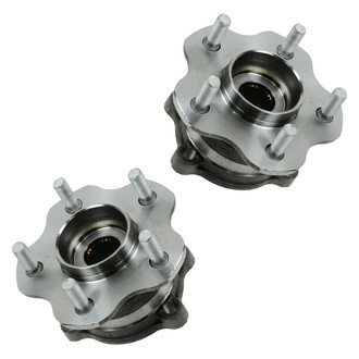 TRQ® - Rear Driver and Passenger Side Wheel Bearing Kit