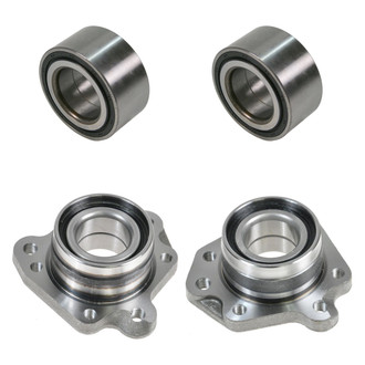 TRQ® - Front and Rear Driver or Passenger Side Wheel Bearing Kit