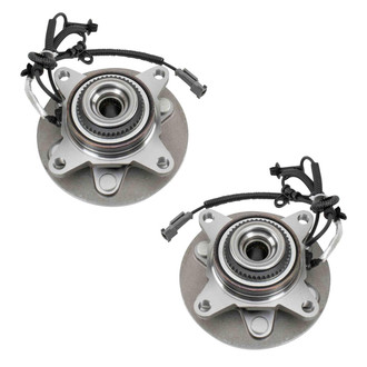 TRQ® - Front Driver and Passenger Side Wheel Bearing and Hub Assembly