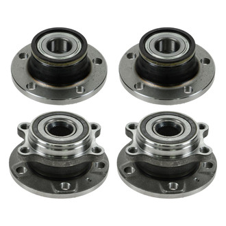 TRQ® - Front and Rear Driver or Passenger Side Wheel Bearing and Hub Assembly