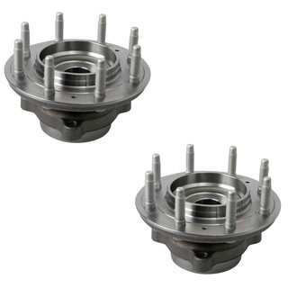 TRQ® - Front Driver and Passenger Side Wheel Bearing and Hub Assembly
