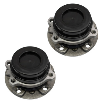 TRQ® - Front Driver and Passenger Side Wheel Bearing and Hub Assembly Kit