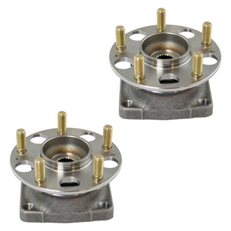 TRQ® - Rear Driver and Passenger Side Wheel Bearing and Hub Assembly Kit