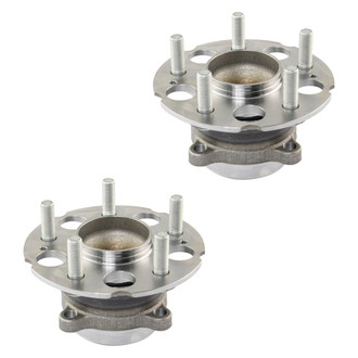 TRQ® - Rear Driver and Passenger Side Wheel Bearing and Hub Assembly Kit