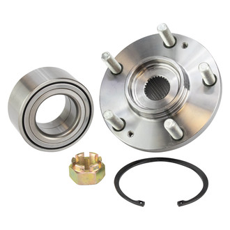TRQ® - Front Driver or Passenger Side Wheel Bearing and Hub Assembly Kit