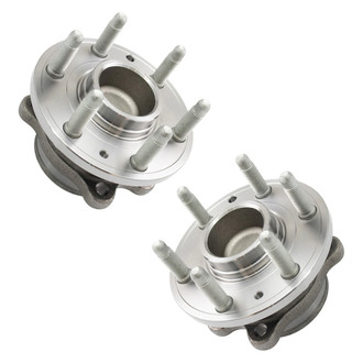 TRQ® - Front Driver and Passenger Side Wheel Bearing and Hub Assembly Kit