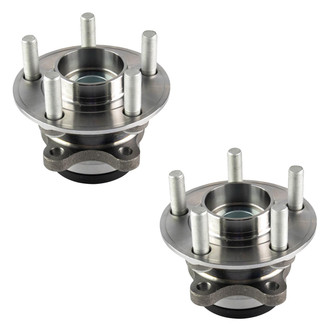 TRQ® - Rear Driver and Passenger Side Wheel Bearing and Hub Assembly Kit