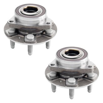 TRQ® - Rear Driver and Passenger Side Wheel Bearing and Hub Assembly Kit