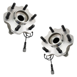 TRQ® - Rear Driver and Passenger Side Wheel Bearing and Hub Assembly Kit