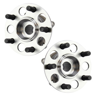 TRQ® - Rear Driver and Passenger Side Wheel Bearing and Hub Assembly Kit