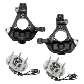 TRQ® - Front Driver or Passenger Side Wheel Bearing and Hub Assembly Kit