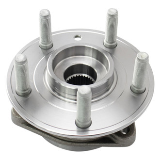 TRQ® - Front Driver Side Wheel Bearing and Hub Assembly