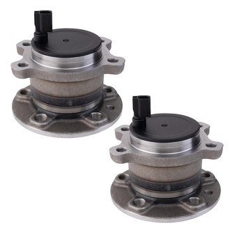 TRQ® - Rear Driver and Passenger Side Wheel Bearing Assembly Kit