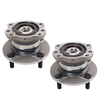 TRQ® - Rear Driver and Passenger Side Wheel Bearing Assembly Kit