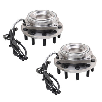 TRQ® - Front Driver and Passenger Side Wheel Bearing Assembly Kit