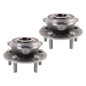 TRQ® - Front Driver and Passenger Side Wheel Bearing Assembly Kit