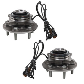 TRQ® - Front Driver and Passenger Side Wheel Bearing Assembly Kit