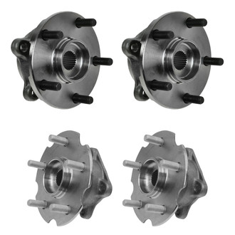TRQ® - Driver or Passenger Side Wheel Bearing Assembly Kit