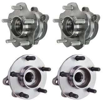 TRQ® - Driver or Passenger Side Wheel Bearing Assembly Kit
