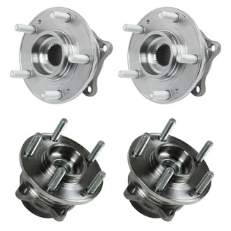 TRQ® - Driver or Passenger Side Wheel Bearing Assembly Kit