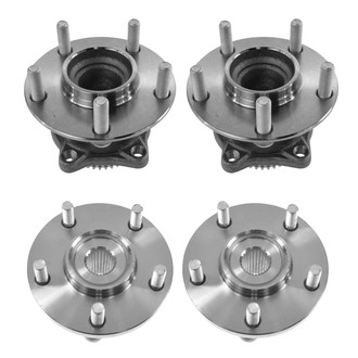TRQ® - Driver or Passenger Side Wheel Bearing Assembly Kit