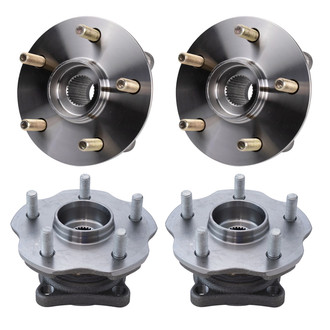 TRQ® - Driver or Passenger Side Wheel Bearing Assembly Kit
