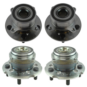 TRQ® - Driver or Passenger Side Wheel Bearing Assembly Kit