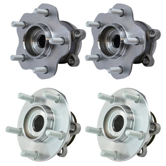 TRQ® - Driver or Passenger Side Wheel Bearing Assembly Kit