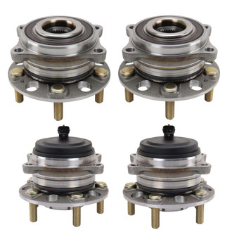 TRQ® - Driver or Passenger Side Wheel Bearing Assembly Kit