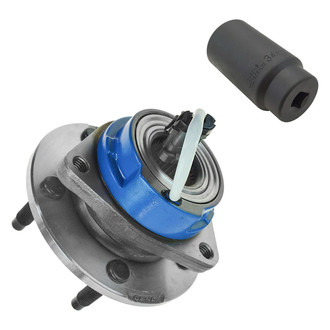 TRQ® - Front Driver or Passenger Side Wheel Bearing and Hub Assembly Kit