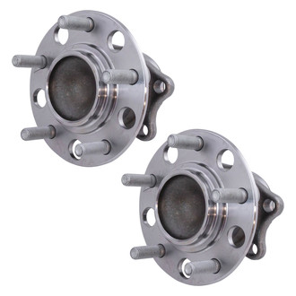 TRQ® - Rear Driver and Passenger Side Wheel Bearing and Hub Assembly Kit